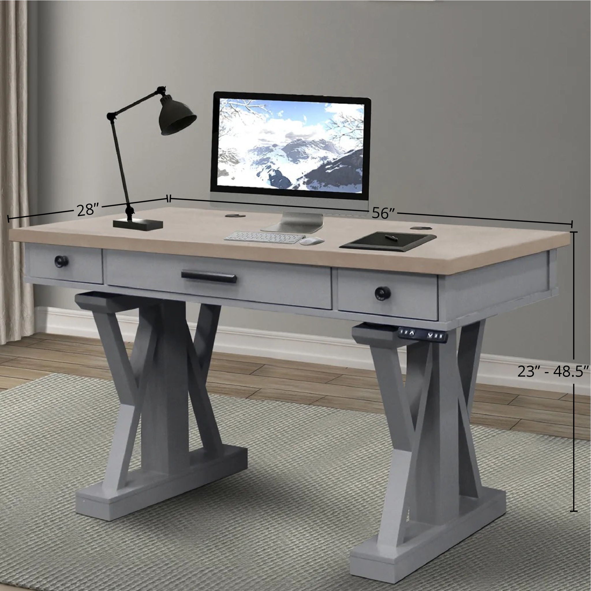 Americana Modern - Power Lift Desk - Urban Living Furniture (Los Angeles, CA)