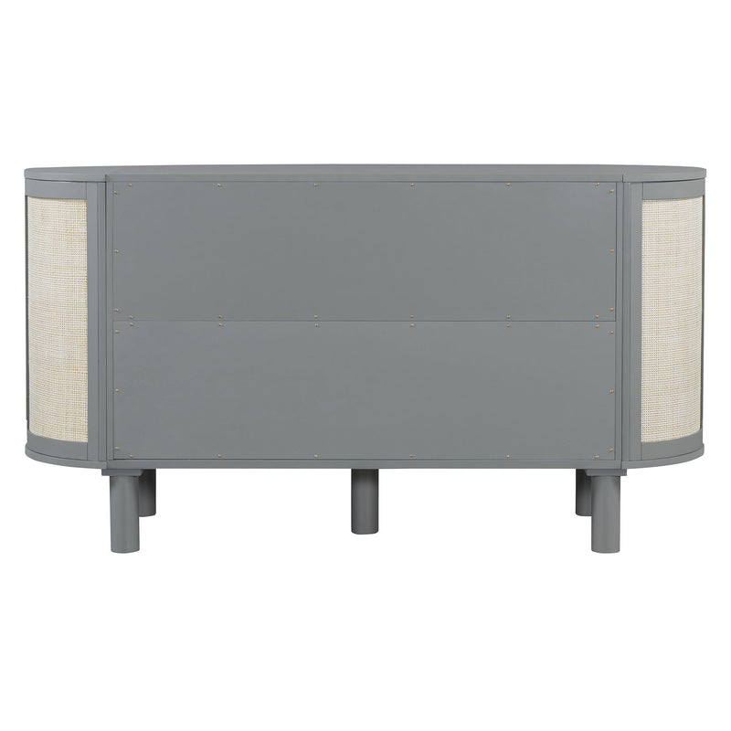 Murphy Bed With Hidden Storage & Modern Woven Design