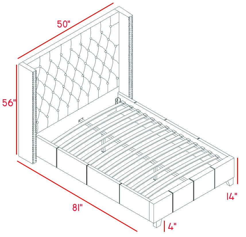 Ashton - Bed - Urban Living Furniture (Los Angeles, CA)
