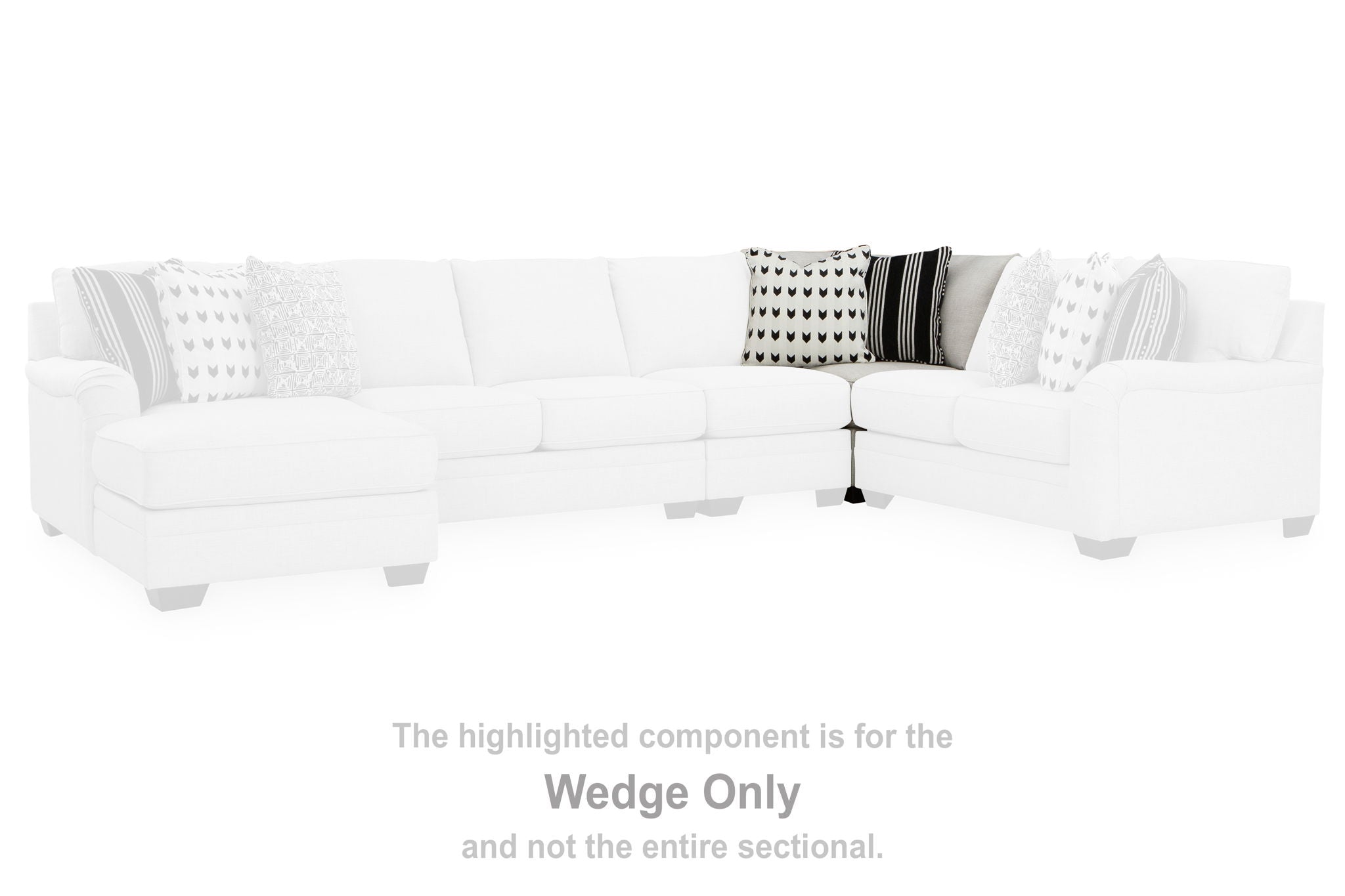 Huntsworth - Dove Gray - Wedge - Urban Living Furniture (Los Angeles, CA)