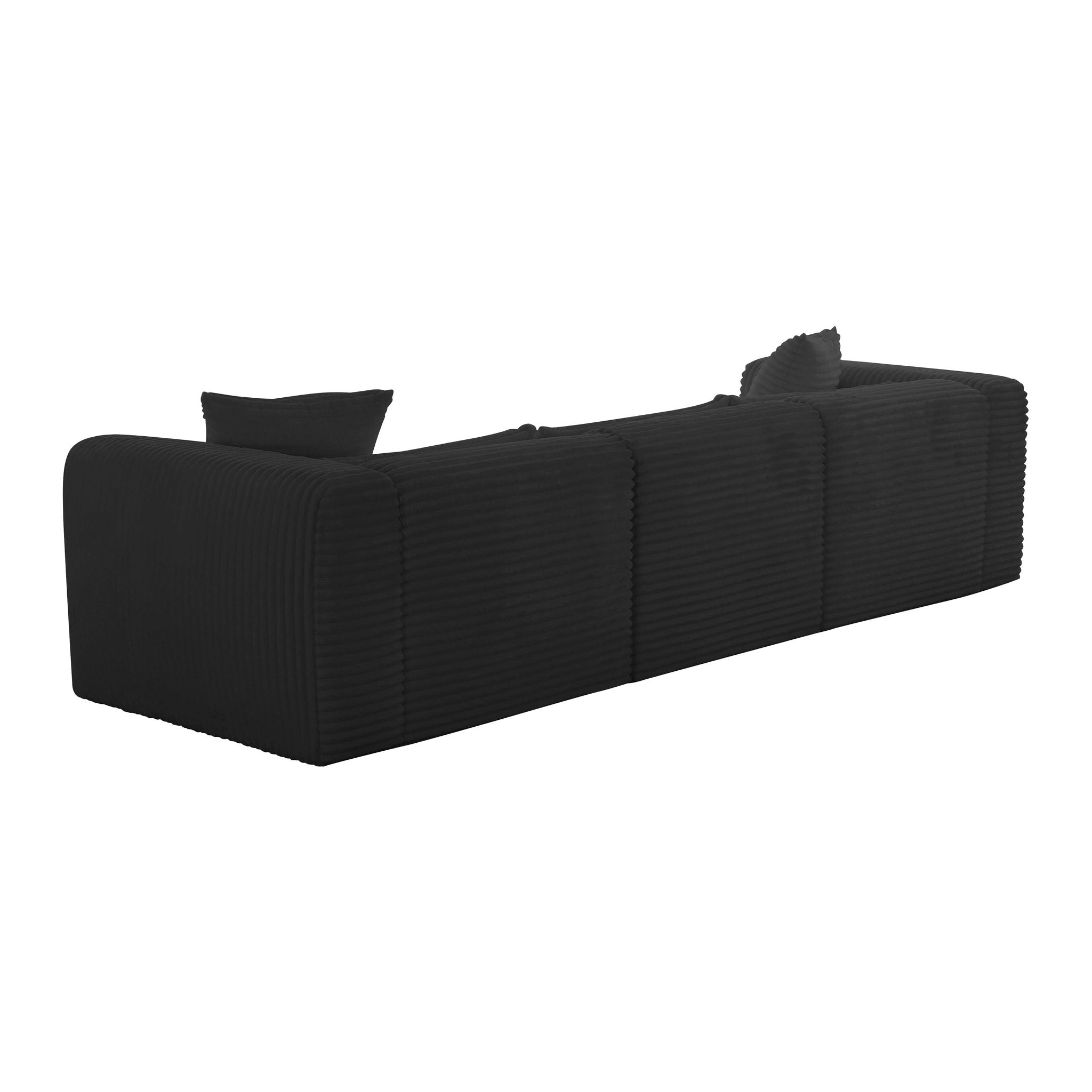 Tarra - Fluffy Oversized Corduroy Modular Sofa - Urban Living Furniture (Los Angeles, CA)