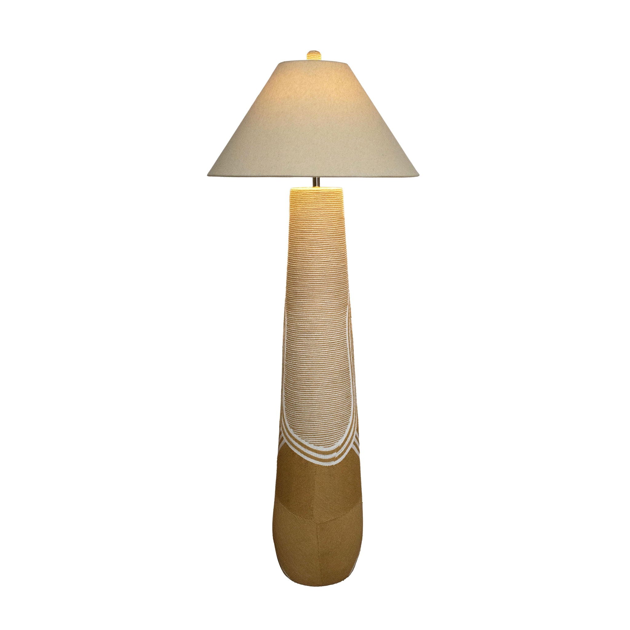 Harlee - Woven Floor Lamp - Natural - Urban Living Furniture (Los Angeles, CA)