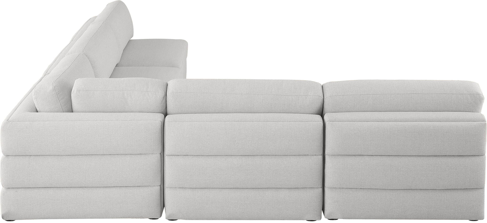 Beckham - 5 Piece Modular Corner Armless Sectional - Urban Living Furniture (Los Angeles, CA)