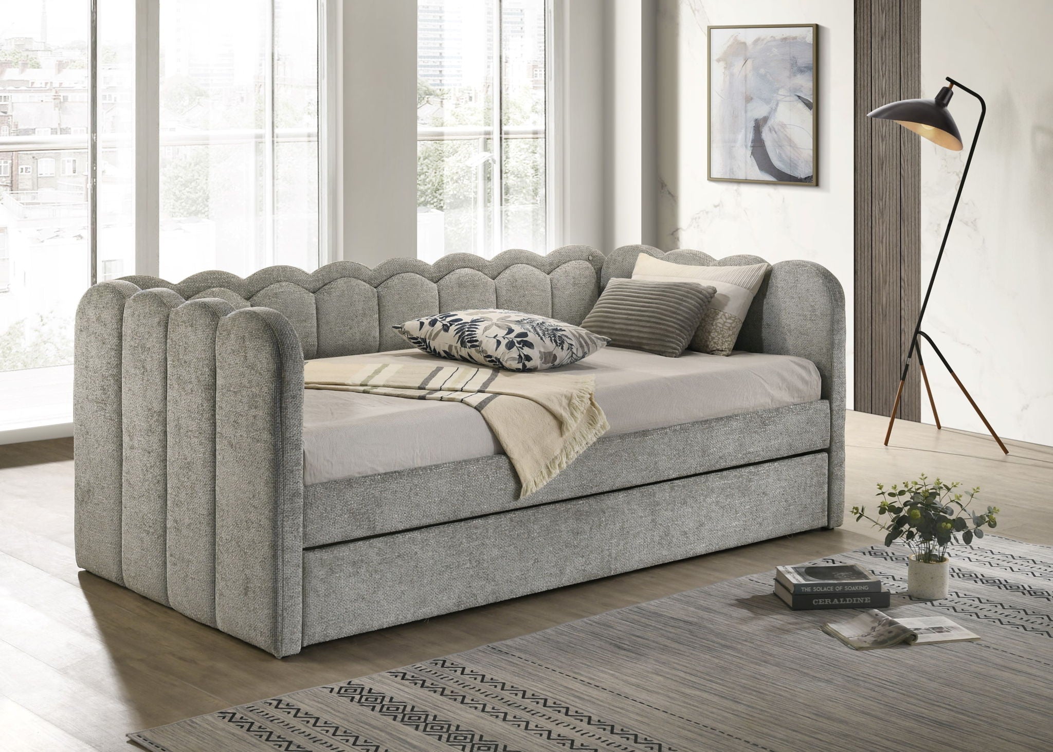Melody - Daybed - Light Gray - Urban Living Furniture (Los Angeles, CA)