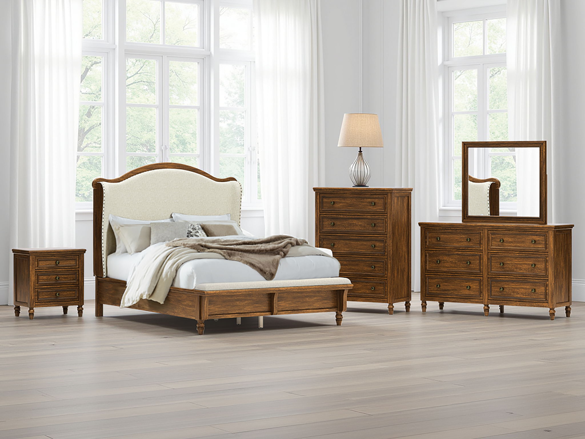 Sturlayne - Upholstered Panel Bed - Urban Living Furniture (Los Angeles, CA)