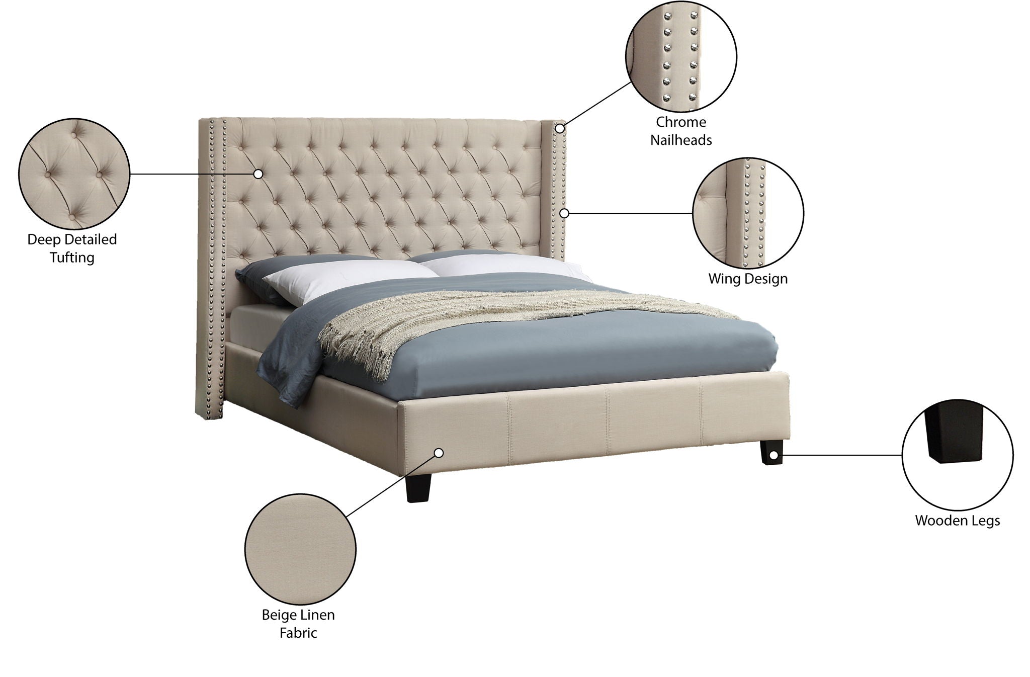 Ashton - Bed - Urban Living Furniture (Los Angeles, CA)