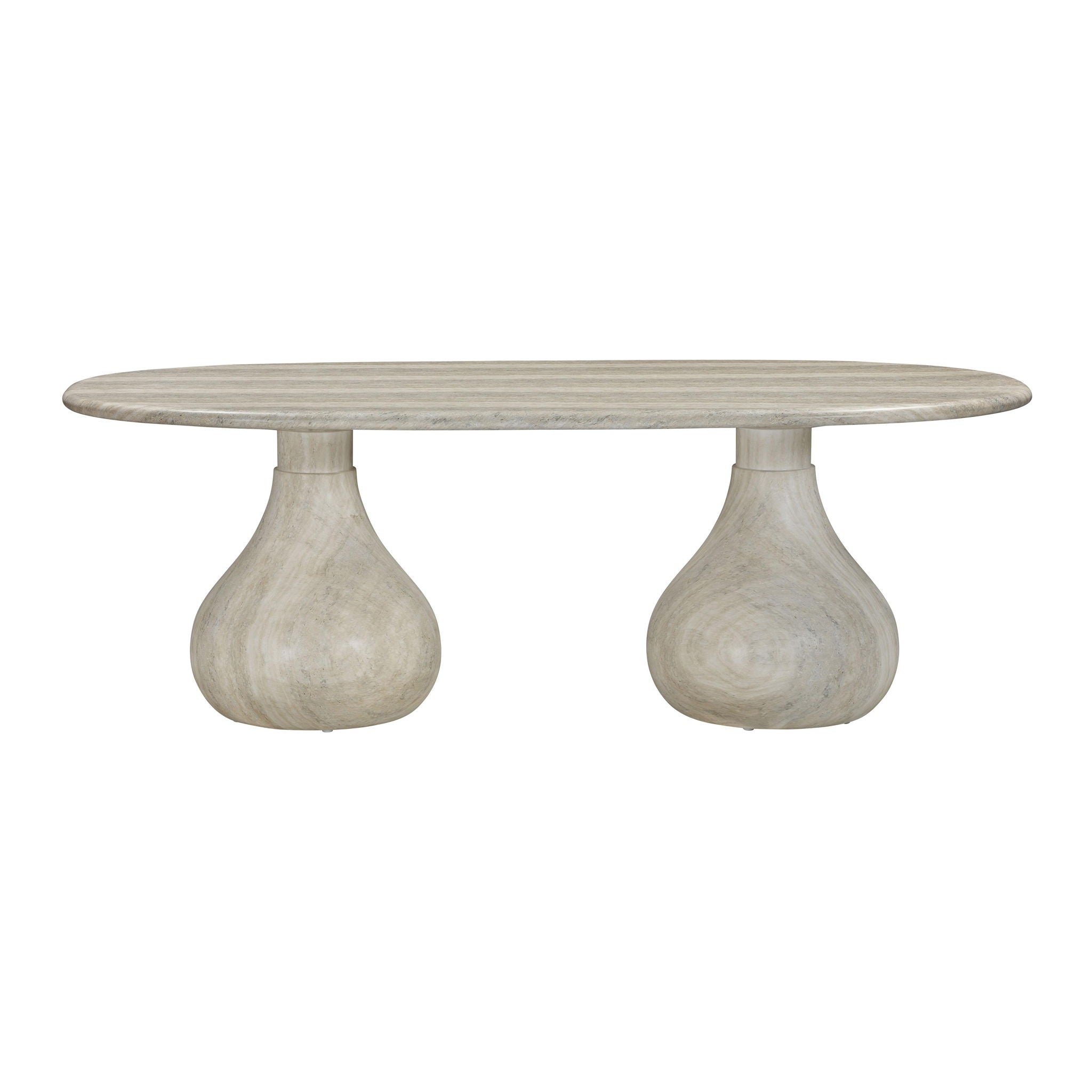 Smooch - 87" Indoor / Outdoor Oval Dining Table - Urban Living Furniture (Los Angeles, CA)
