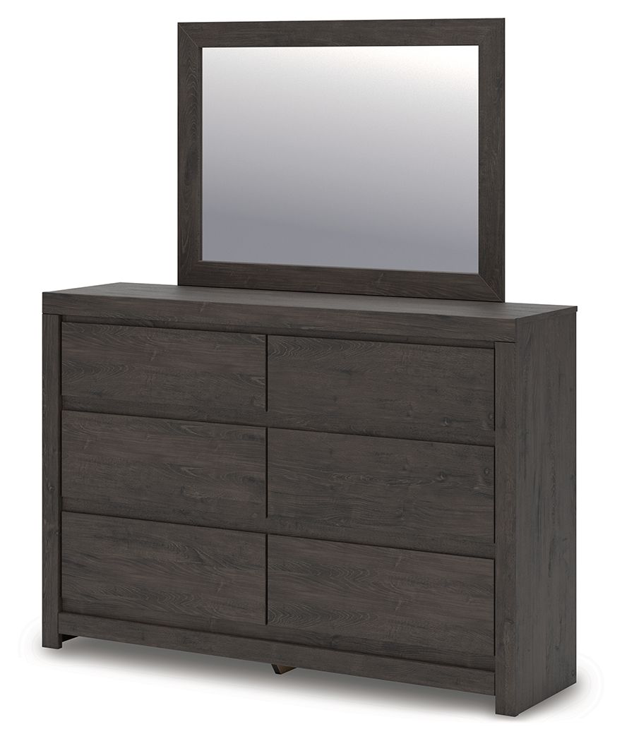 Fraluna - Charcoal - Dresser And Mirror - Urban Living Furniture (Los Angeles, CA)