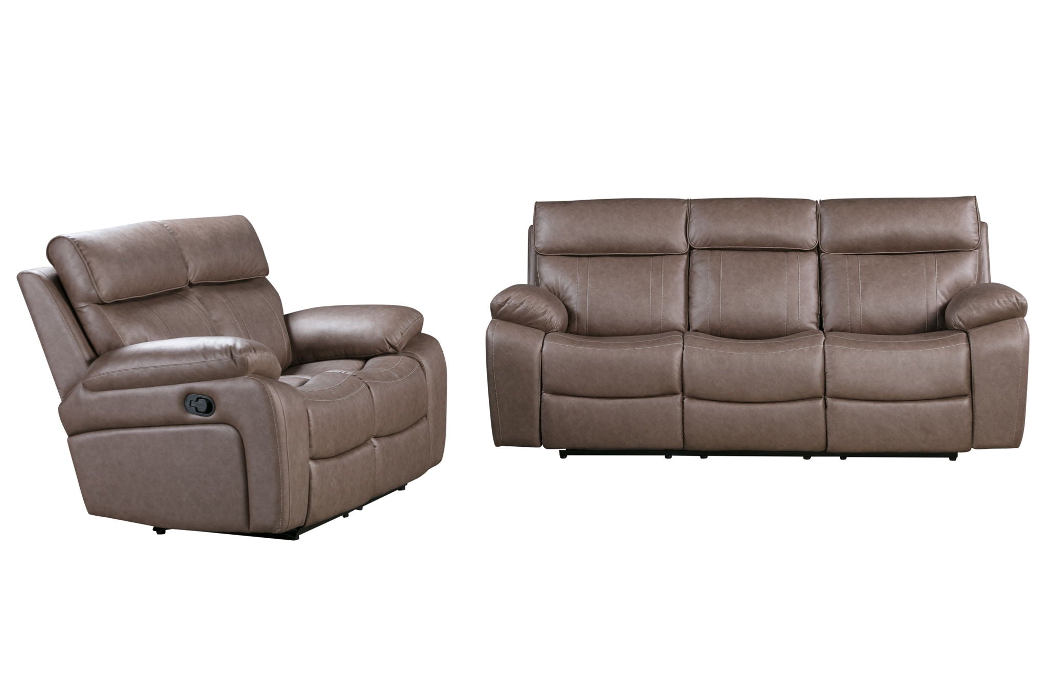 Theon - Manual Glider Reclining Sofa Set - Urban Living Furniture (Los Angeles, CA)