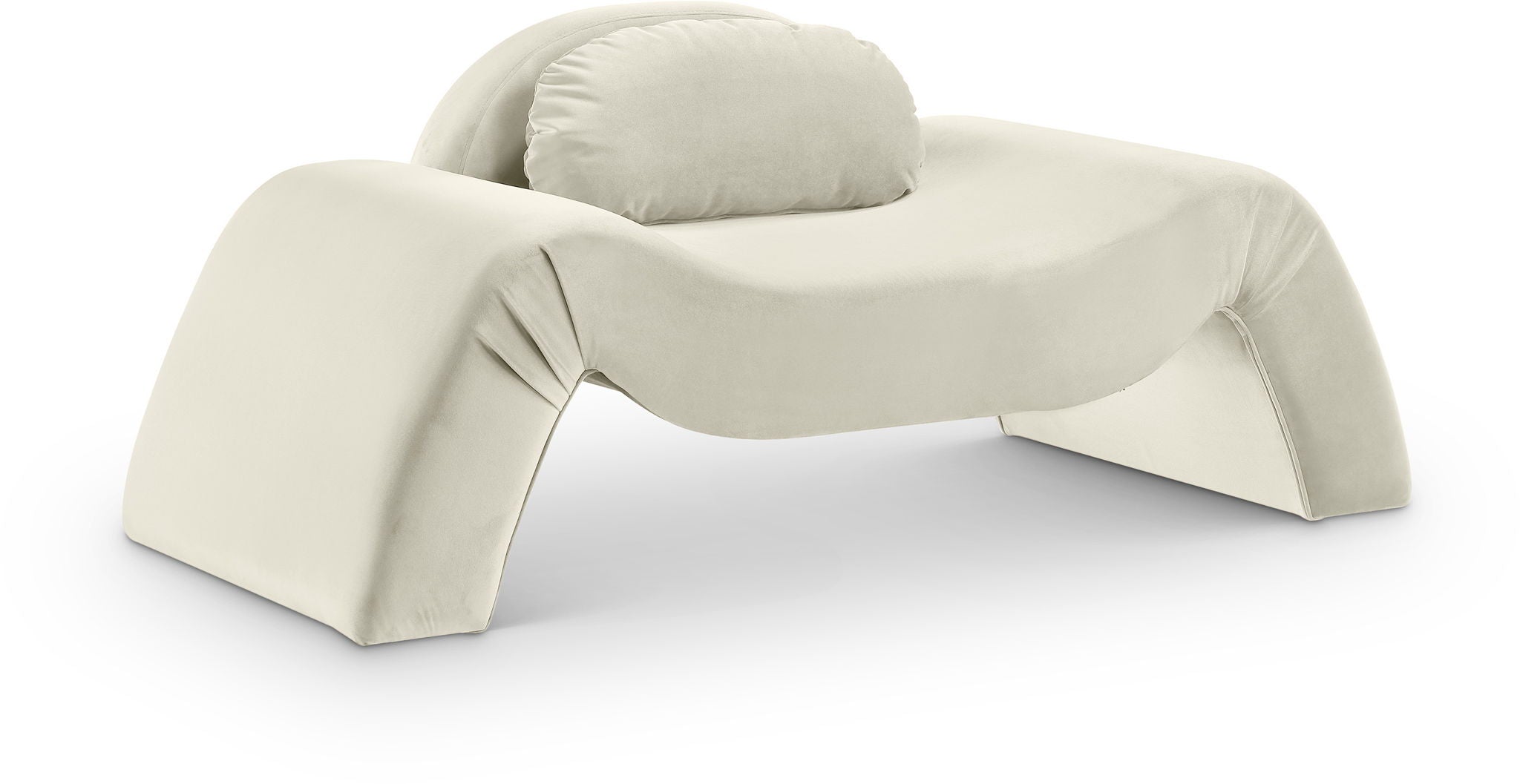 Austin - Velvet Accent Chair - Urban Living Furniture (Los Angeles, CA)