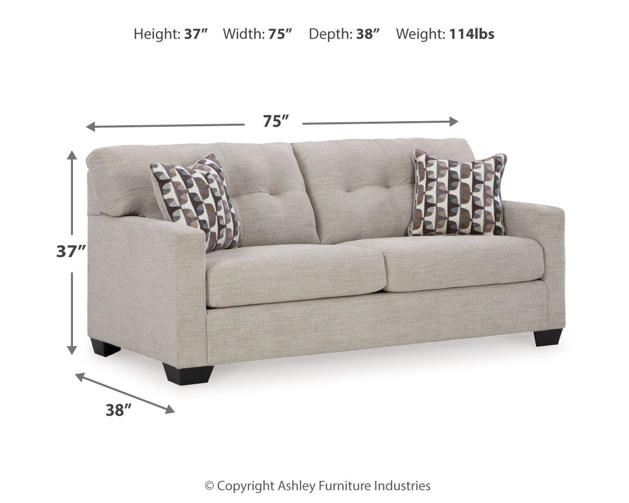 Mahoney - Sofa - Urban Living Furniture (Los Angeles, CA)