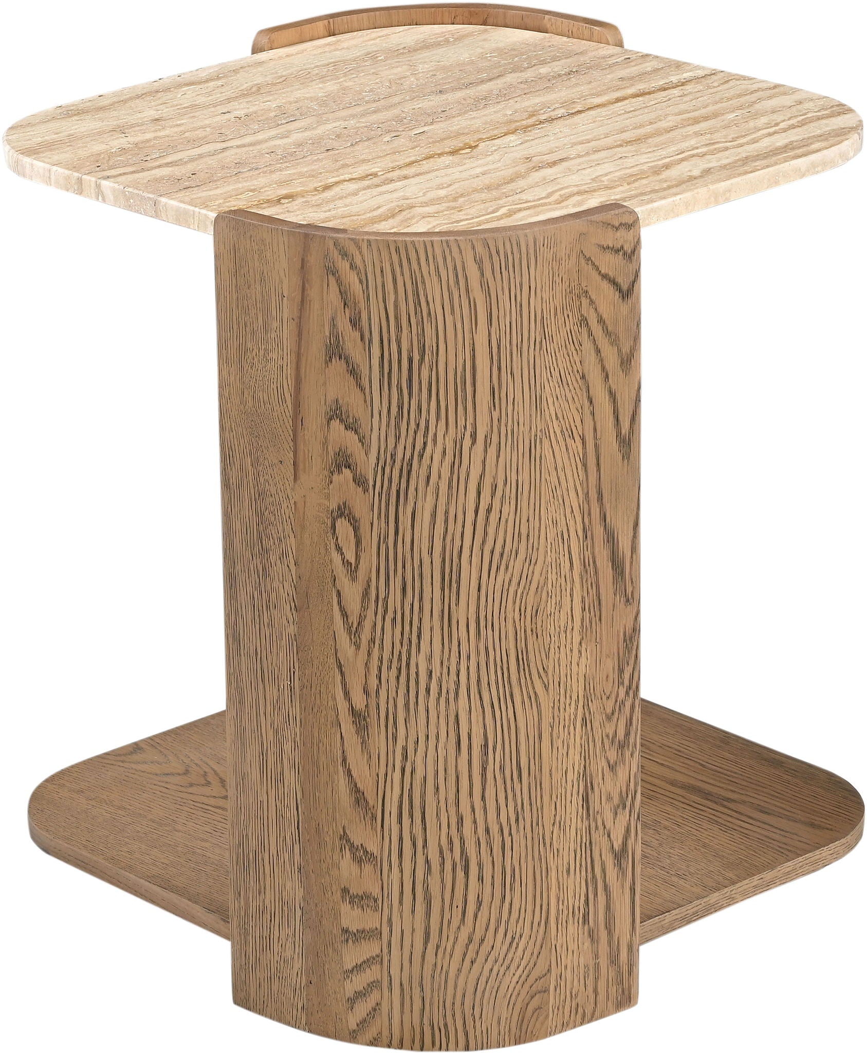 Calabria - Marble And Oak Wood Table - Urban Living Furniture (Los Angeles, CA)