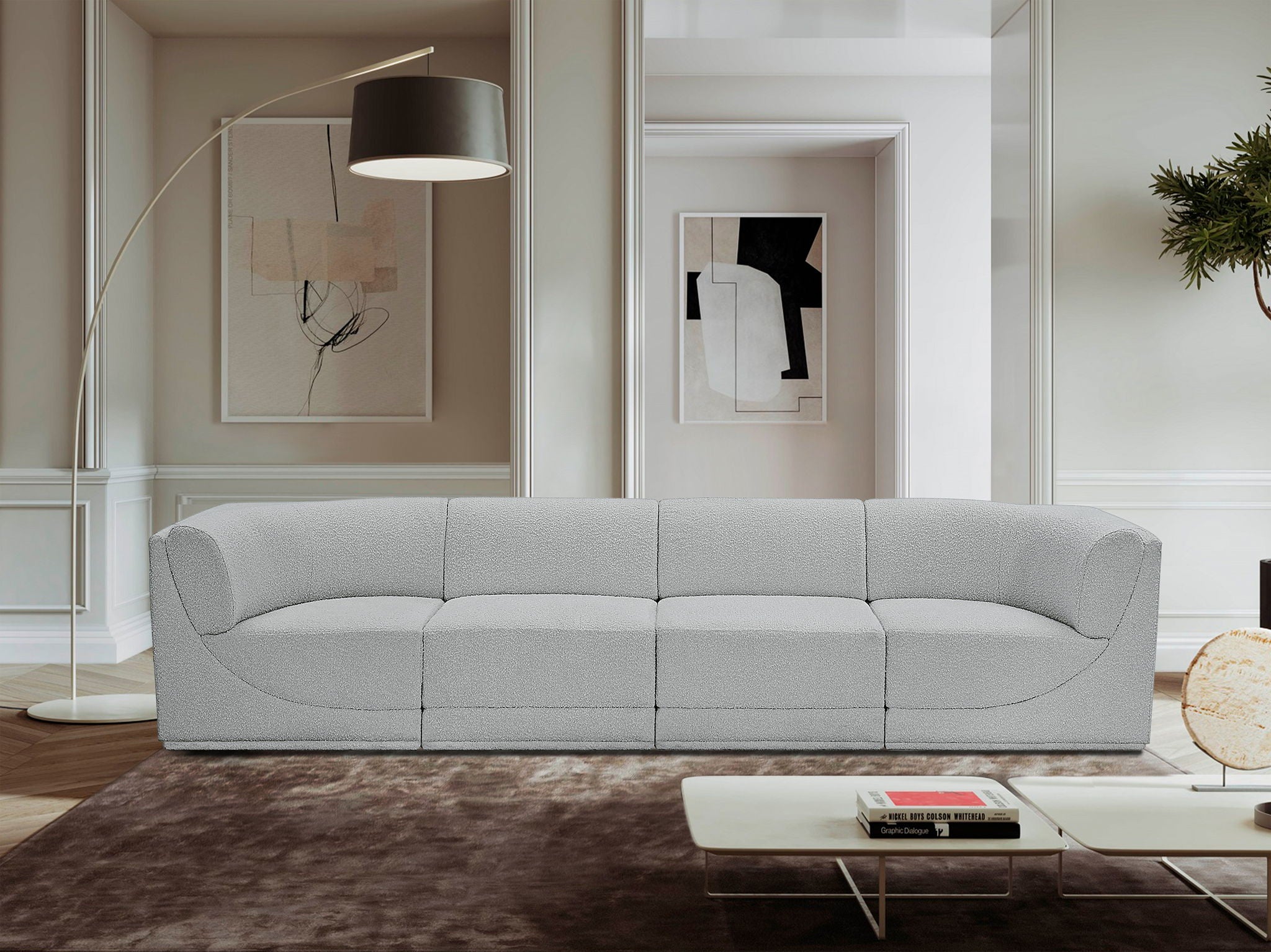 Ollie - 4 Seat Modular Sofa - Urban Living Furniture (Los Angeles, CA)