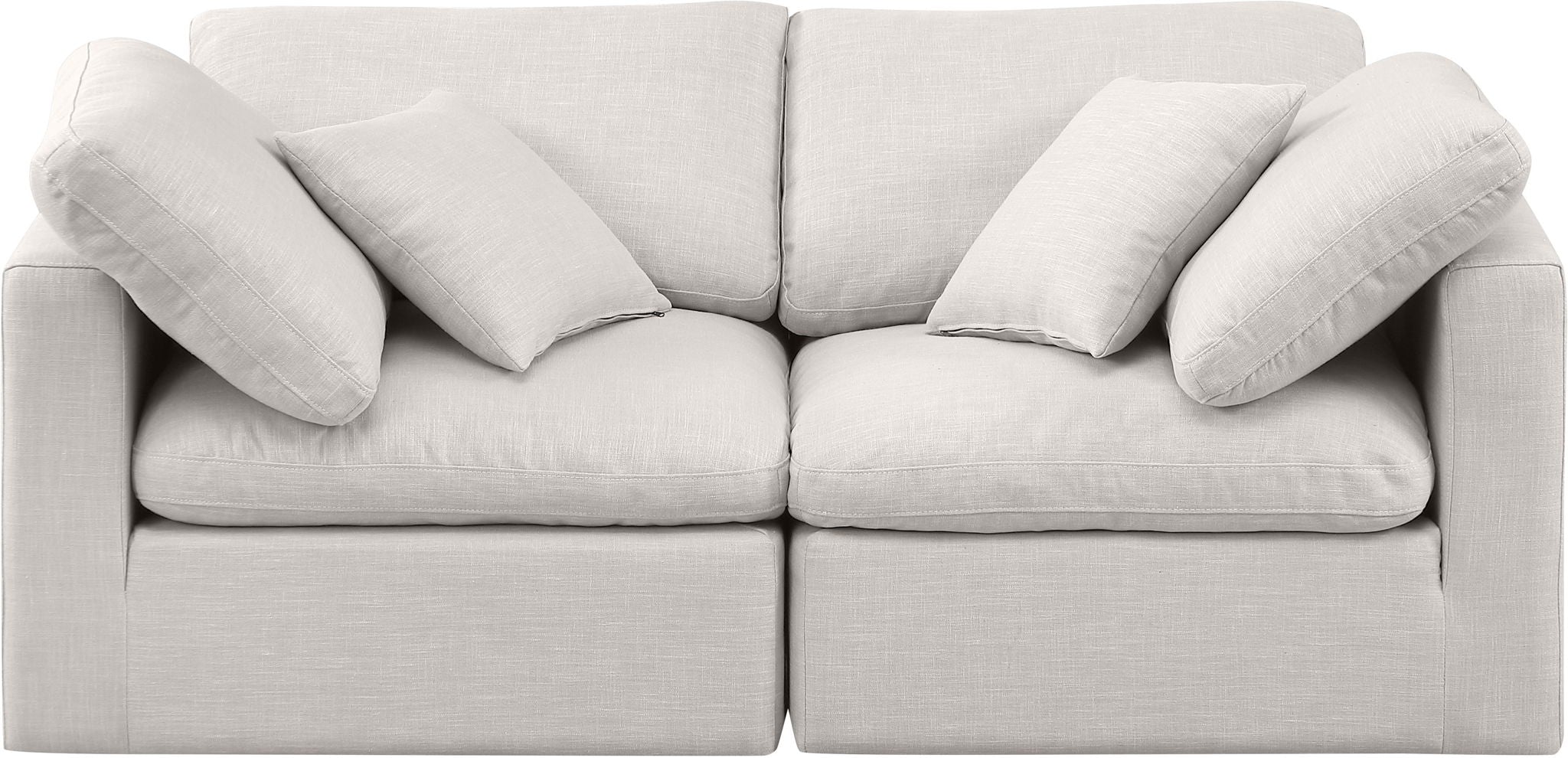 Indulge - Linen 2 Seat Modular Sofa - Urban Living Furniture (Los Angeles, CA)