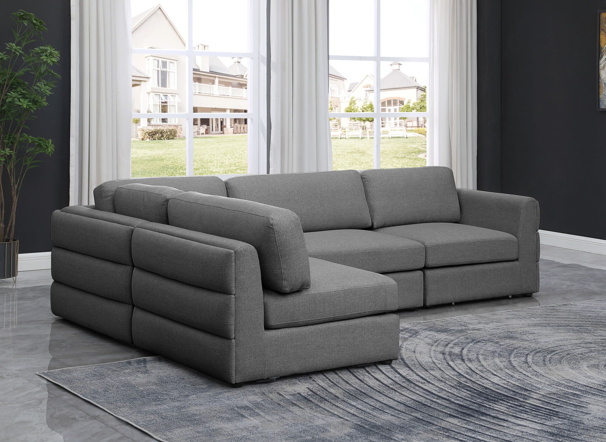 Beckham - 4 Piece Modular Sectional - Urban Living Furniture (Los Angeles, CA)