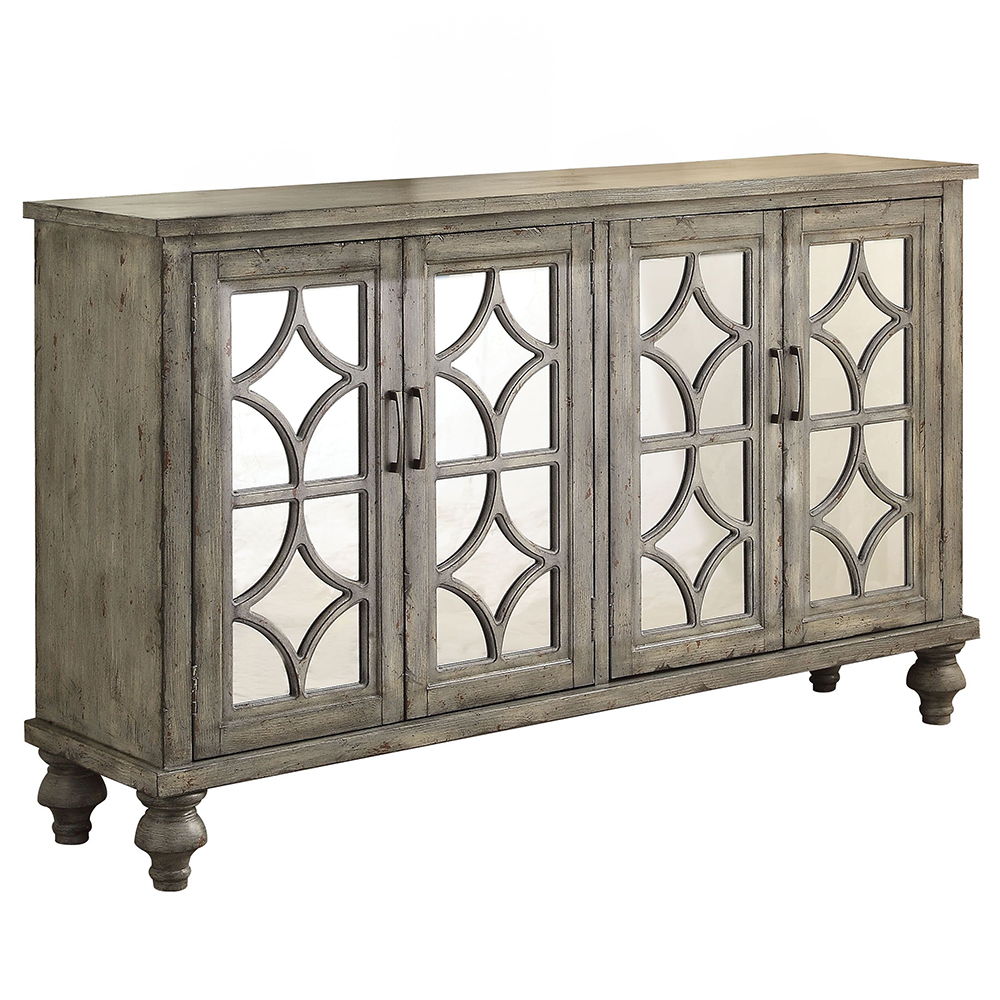 Velika - 37" Console Cabinet - Weathered Gray - Urban Living Furniture (Los Angeles, CA)