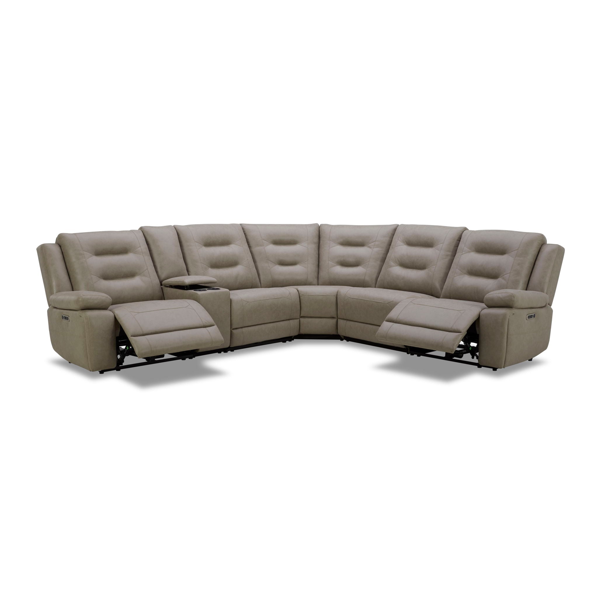 Caldwell - Modular Power Reclining Sectional - Urban Living Furniture (Los Angeles, CA)