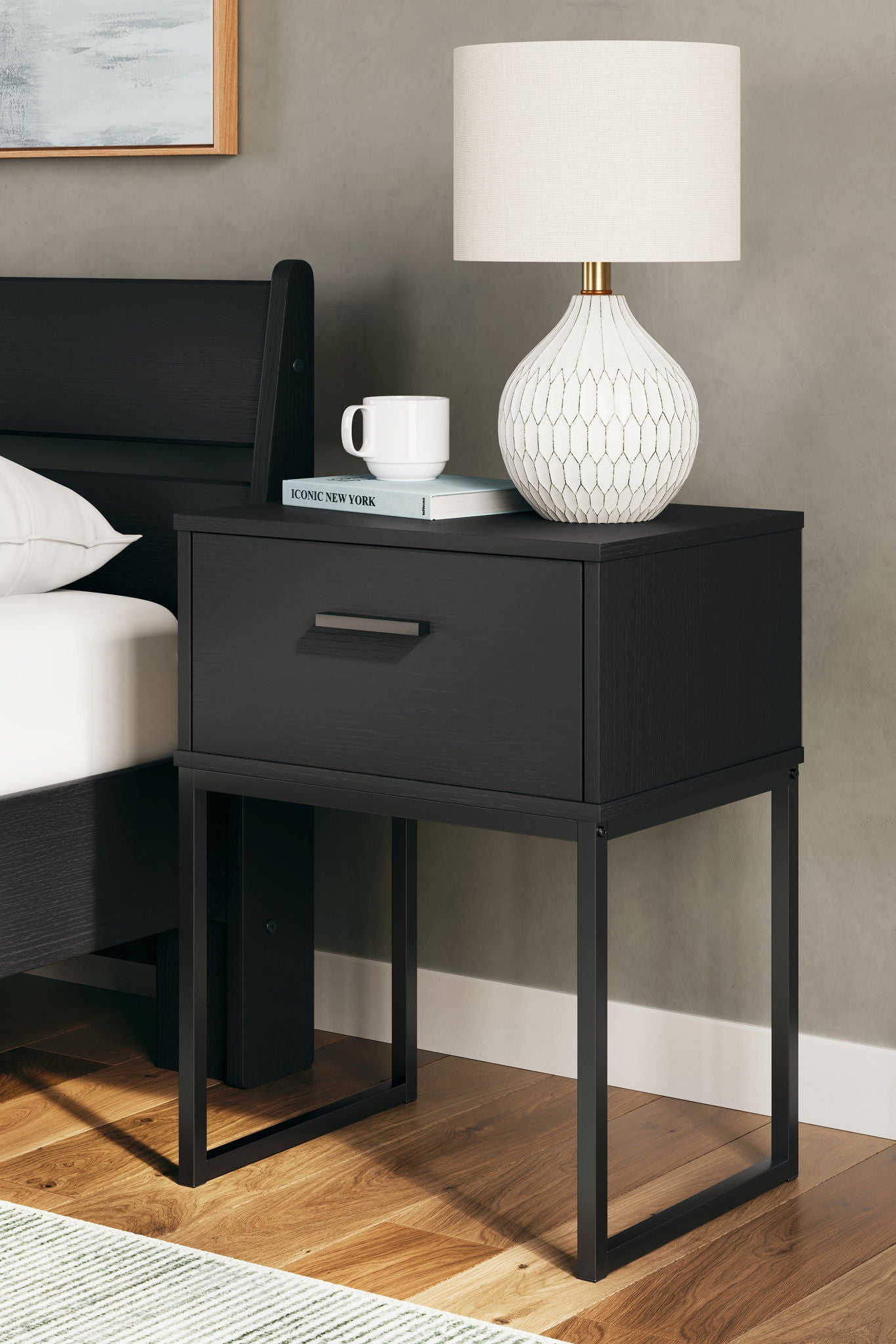 Socalle - One Drawer Night Stand - Urban Living Furniture (Los Angeles, CA)