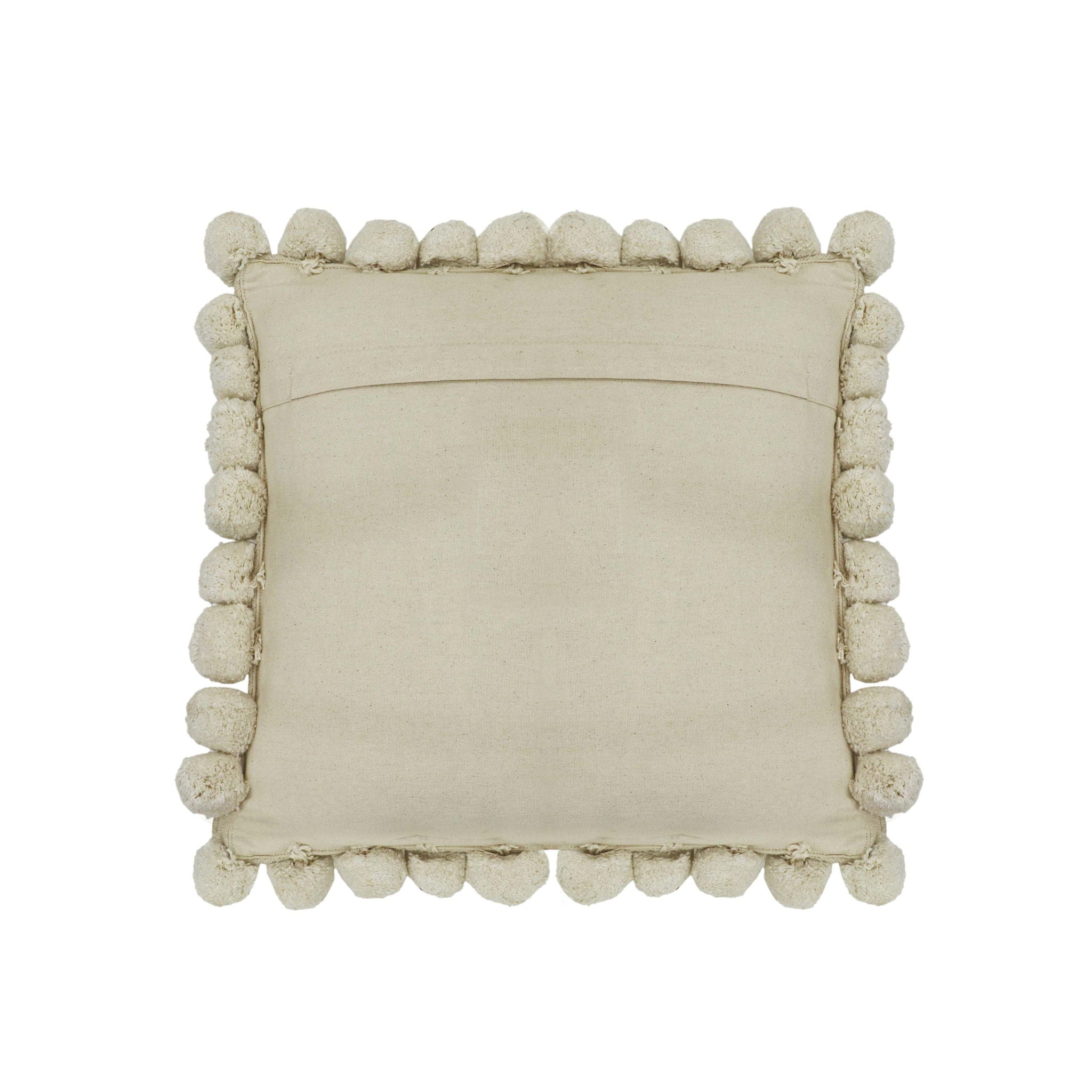 Adelyn - Square Tasseled Accent Pillow - Natural - Urban Living Furniture (Los Angeles, CA)