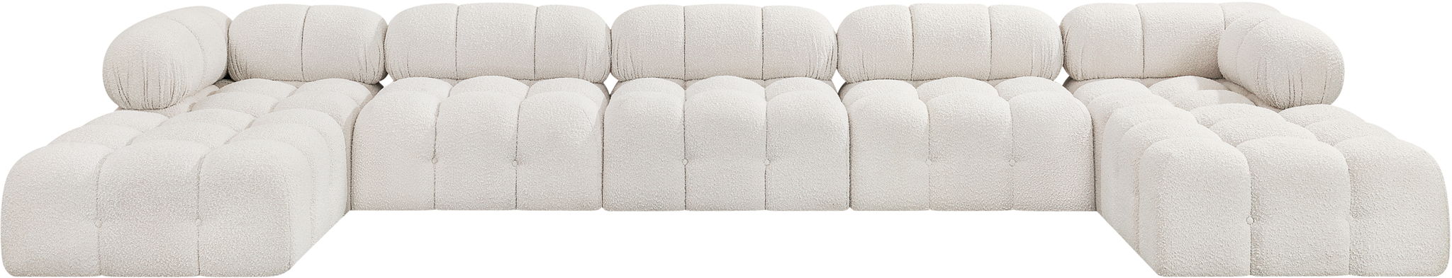 Ames - 7 Piece Fabric Modular U-Shaped Sectional - Urban Living Furniture (Los Angeles, CA)
