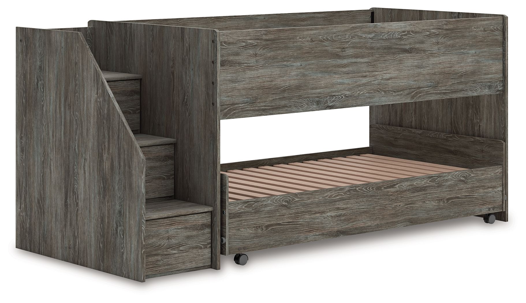 Frandern - Gray - Twin Over Twin Loft Bed - Urban Living Furniture (Los Angeles, CA)