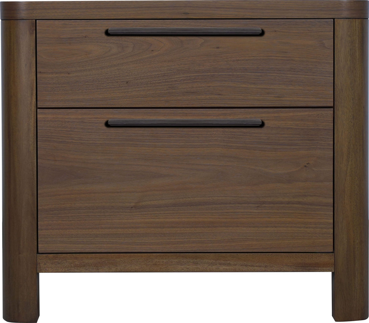 Totes - Two Drawer Nightstand - English Walnut