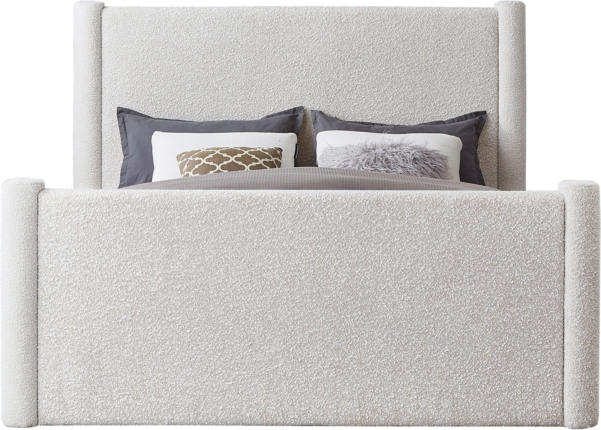 Elias - Boucle Bed - Urban Living Furniture (Los Angeles, CA)