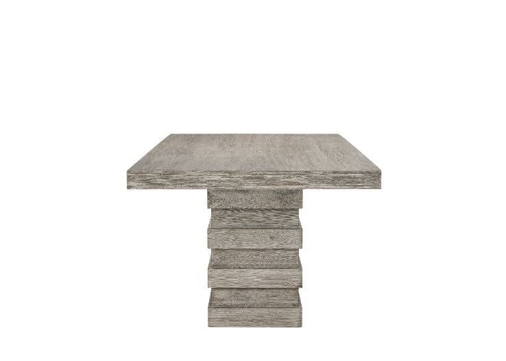 Faustine - Dining Table - Salvaged Light Oak Finish - Urban Living Furniture (Los Angeles, CA)