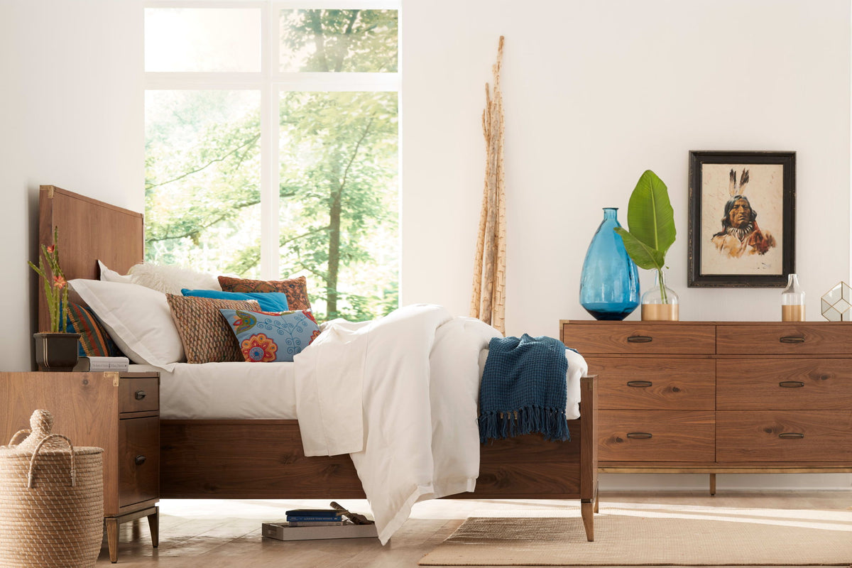 Adler - Six Drawer Dresser - Natural Walnut (2024)