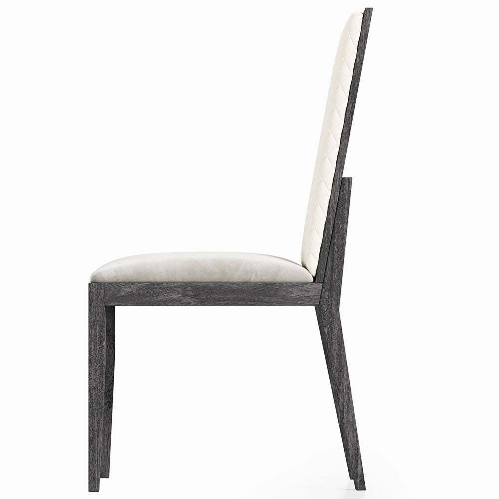 Venezia - Synthetic Leather Side Chair (Set of 2) - Gray - Urban Living Furniture (Los Angeles, CA)