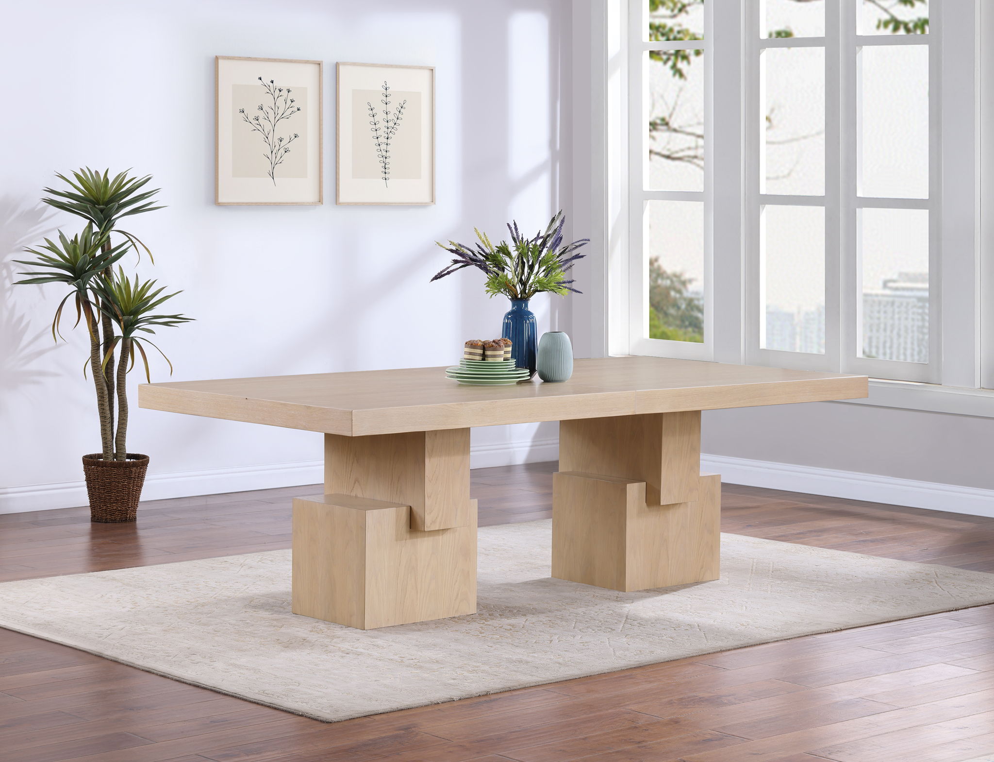 Anzio - Dining Table - Urban Living Furniture (Los Angeles, CA)
