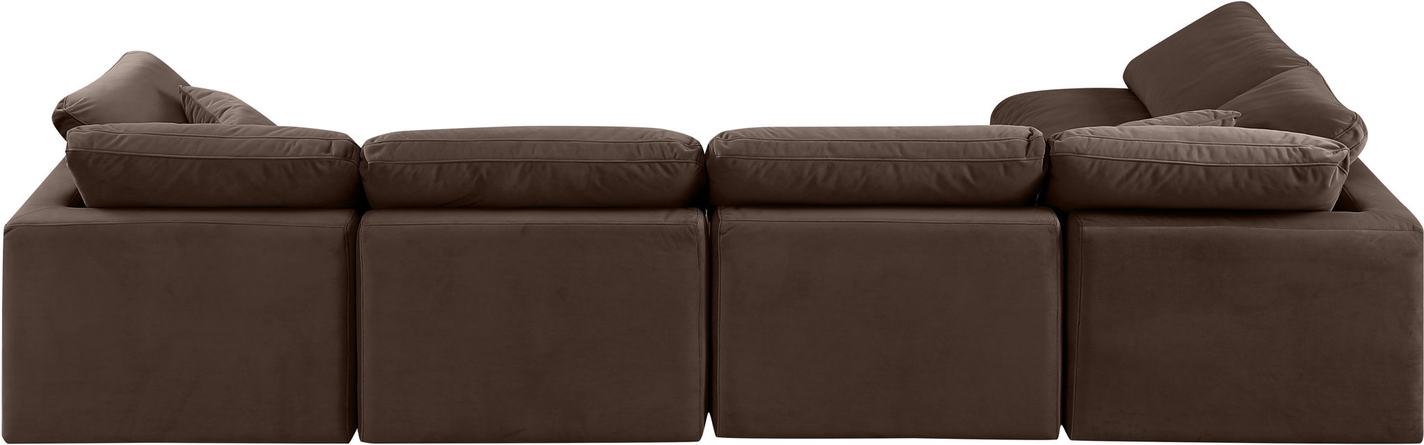 Indulge - Velvet 5 Piece Modular Sectional - Urban Living Furniture (Los Angeles, CA)
