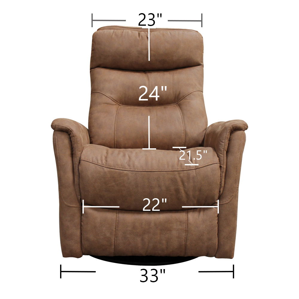 Gemini - Manual Swivel Glider Recliner - Urban Living Furniture (Los Angeles, CA)