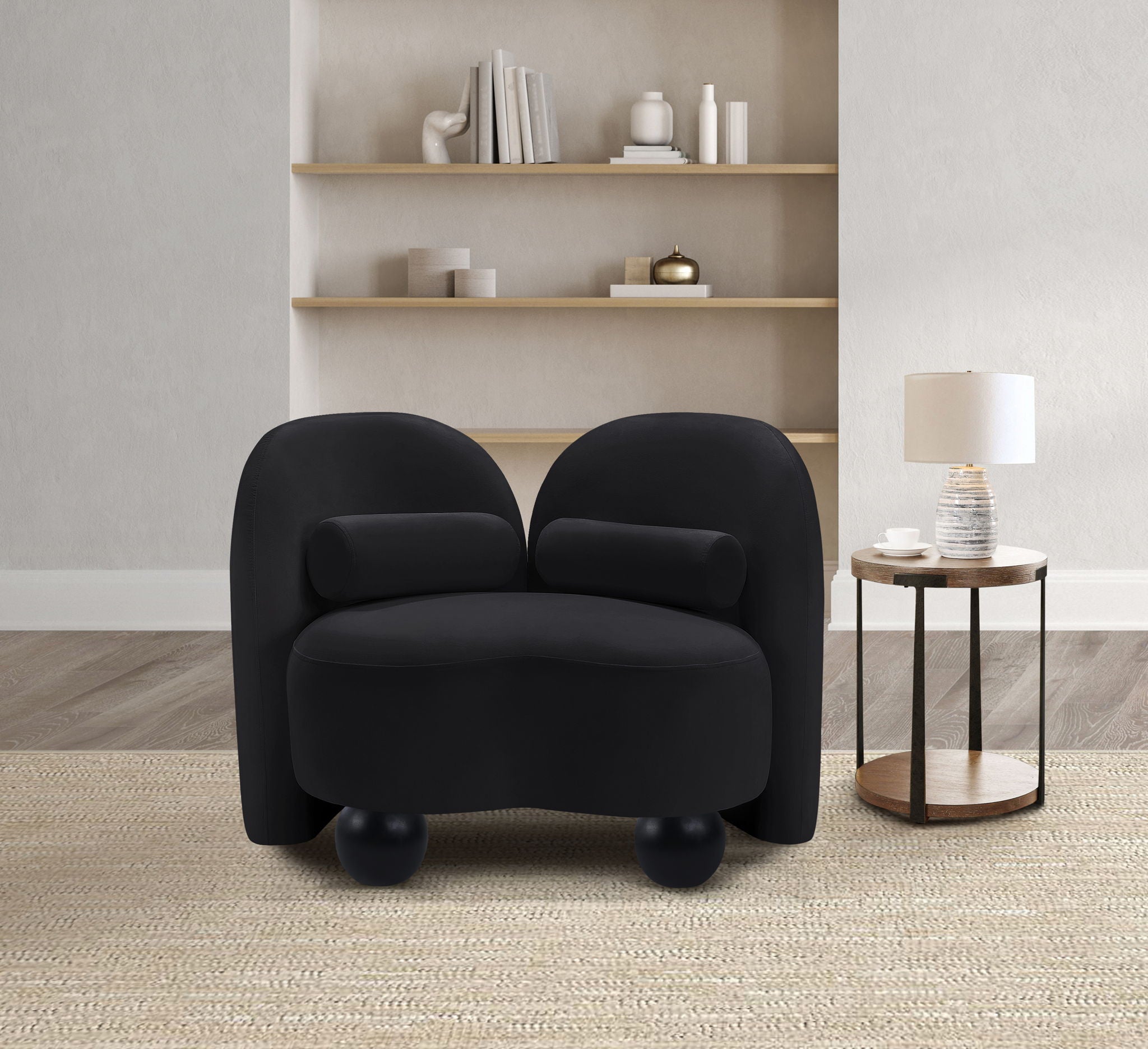 Daphne - Velvet Chair - Urban Living Furniture (Los Angeles, CA)