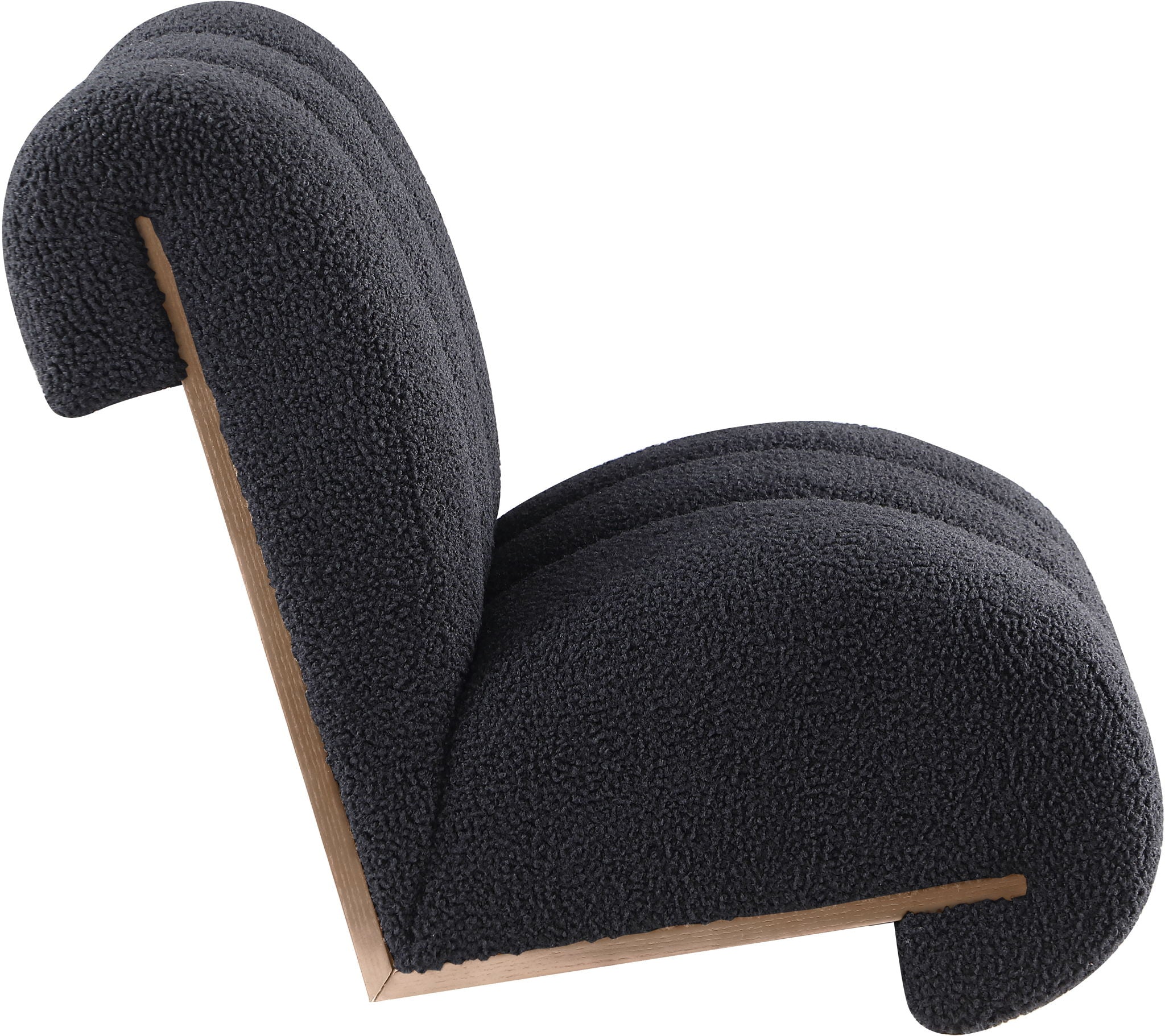 Swoon - Accent Chair With Natural Base - Urban Living Furniture (Los Angeles, CA)