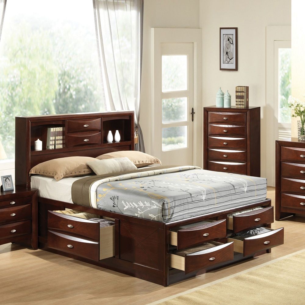 Ireland - Bed w/Storage - Urban Living Furniture (Los Angeles, CA)