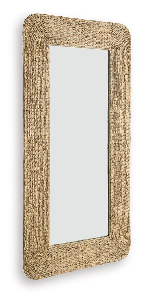 Norigan - Natural - Floor Mirror - Urban Living Furniture (Los Angeles, CA)