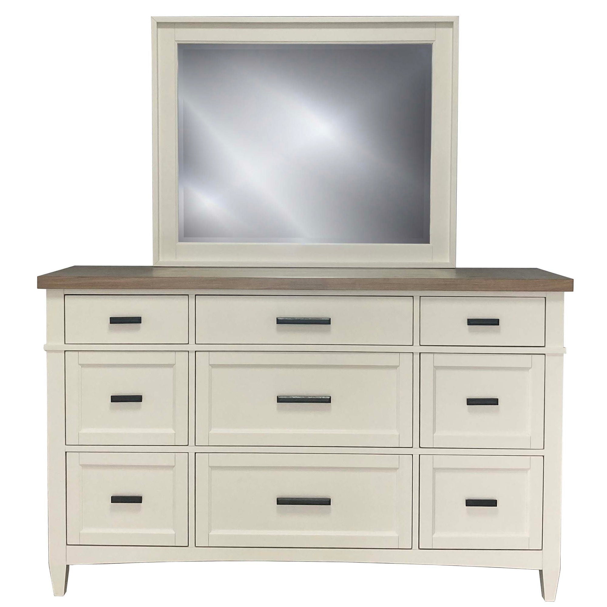 Americana Modern Bedroom - 9 Drawer Dresser