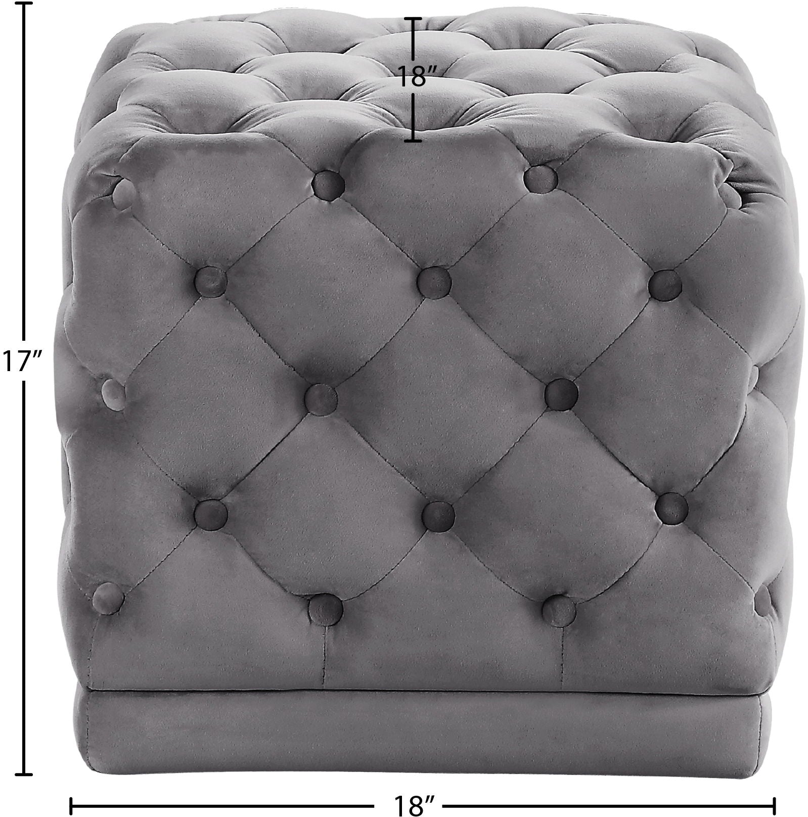 Stella - Stool Ottoman - Urban Living Furniture (Los Angeles, CA)