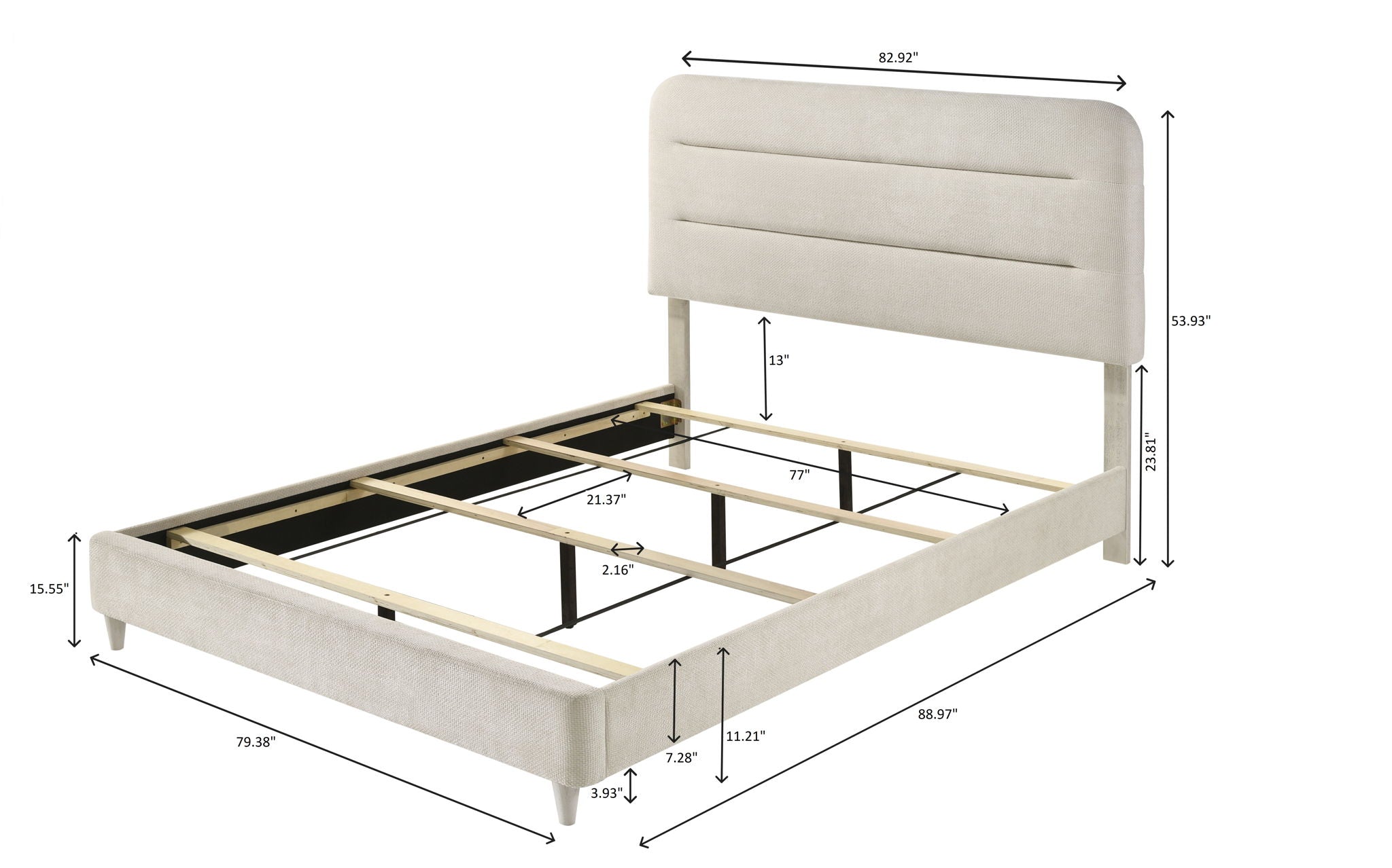 Nyomi - Upholstered Bed - Urban Living Furniture (Los Angeles, CA)
