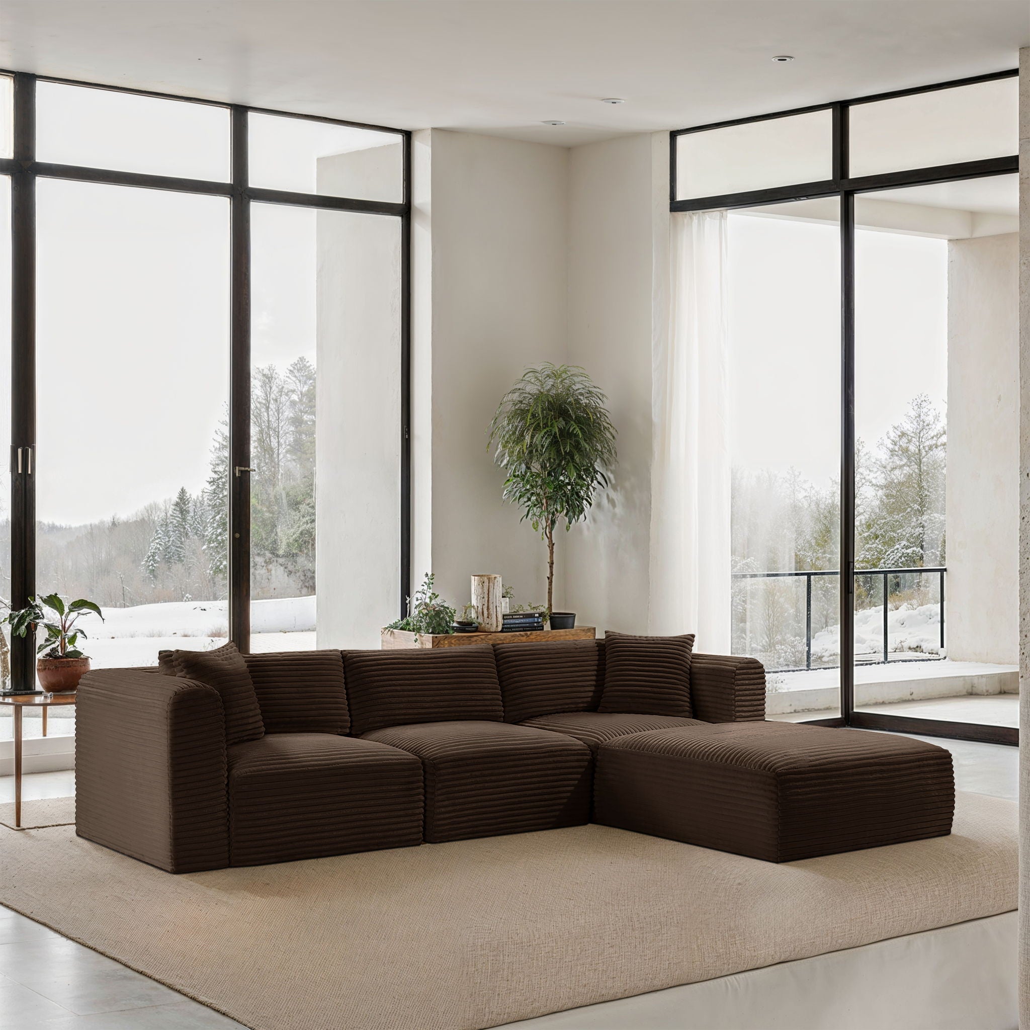 Shaggy - 4 Piece Modular Sectional - Urban Living Furniture (Los Angeles, CA)