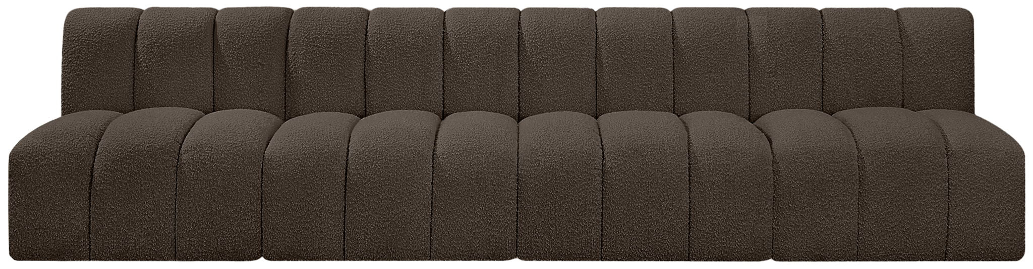 Arc - Boucle Fabric 4 Seats Modular Sofa - Urban Living Furniture (Los Angeles, CA)