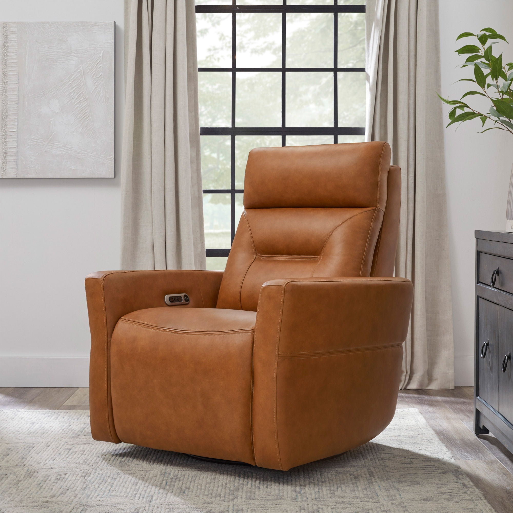 Remmington - Power Swivel Glider Recliner - Urban Living Furniture (Los Angeles, CA)