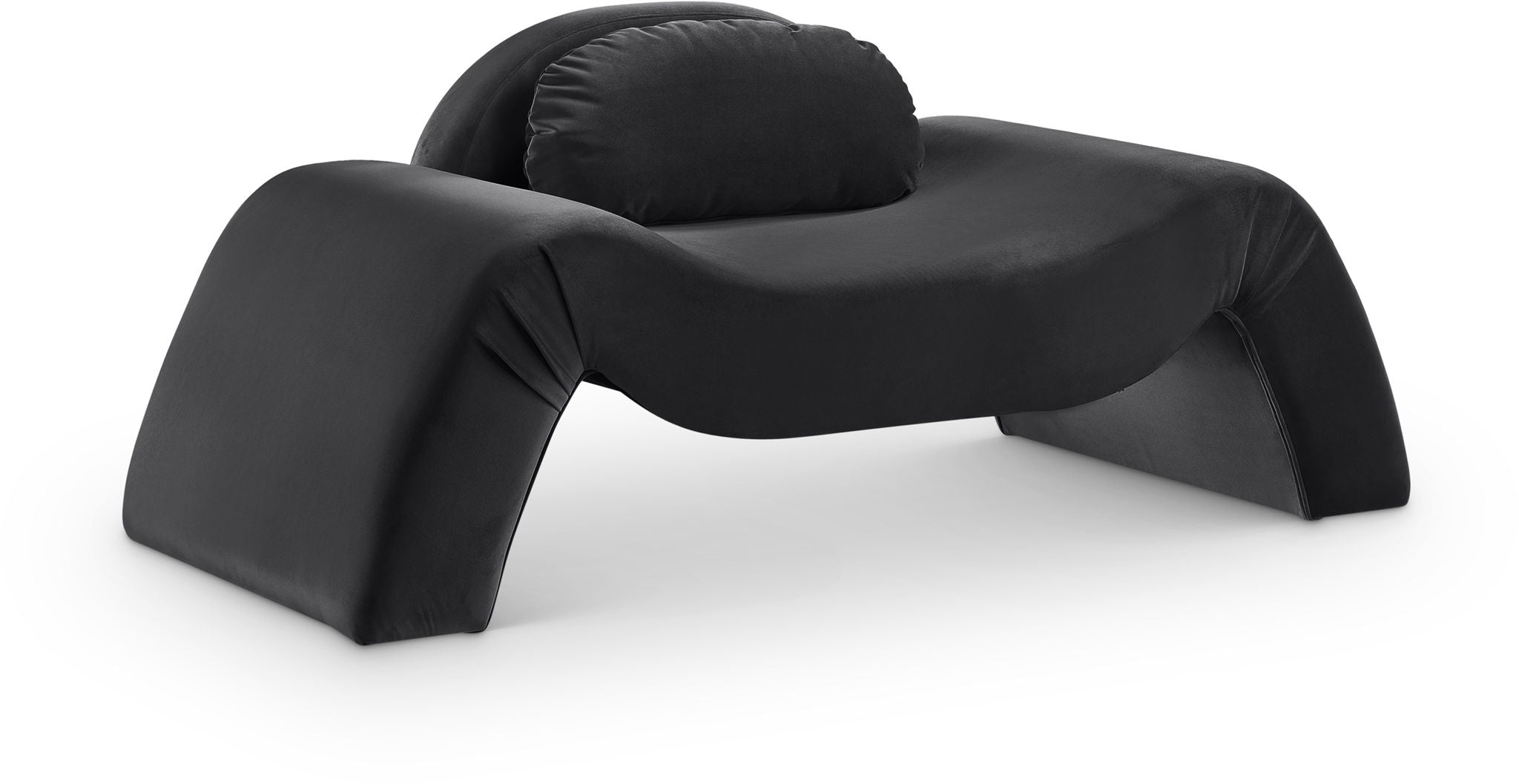 Austin - Velvet Accent Chair - Urban Living Furniture (Los Angeles, CA)