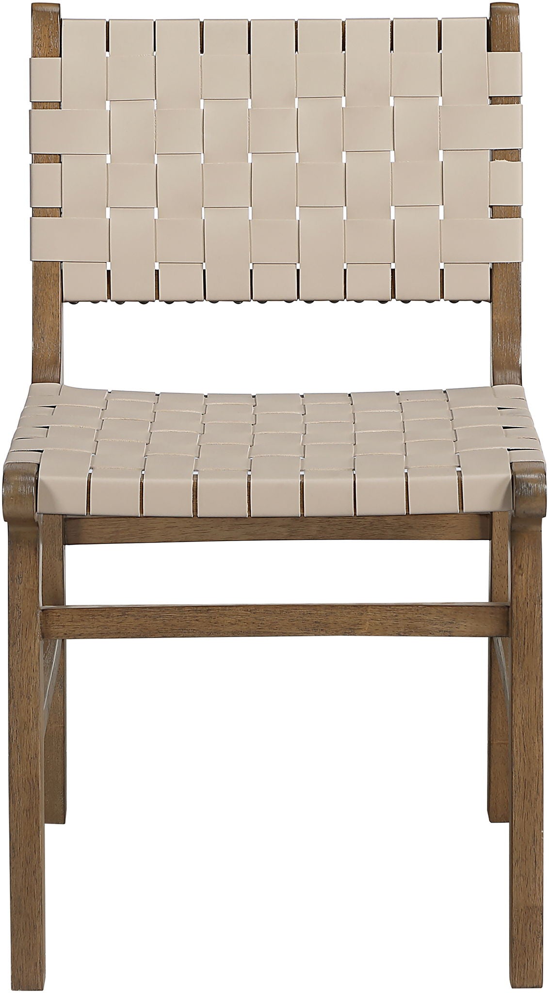 Entwine - Vegan Leather Upholstered Dining Chair - Painted Brown - Urban Living Furniture (Los Angeles, CA)