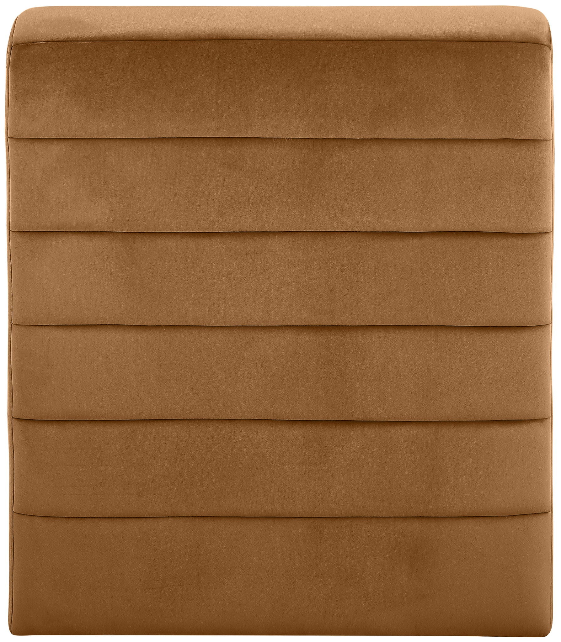 Ivy - Velvet Accent Chair - Saddle - Urban Living Furniture (Los Angeles, CA)