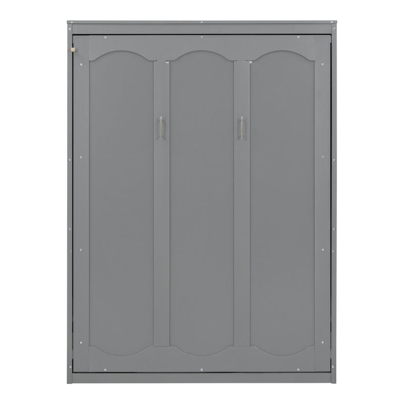 Murphy Wall Bed With Shelves, Space Saving
