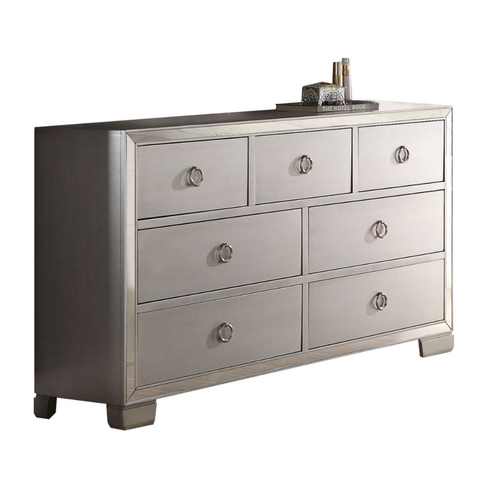 Voeville II - Dresser - Platinum - Urban Living Furniture (Los Angeles, CA)