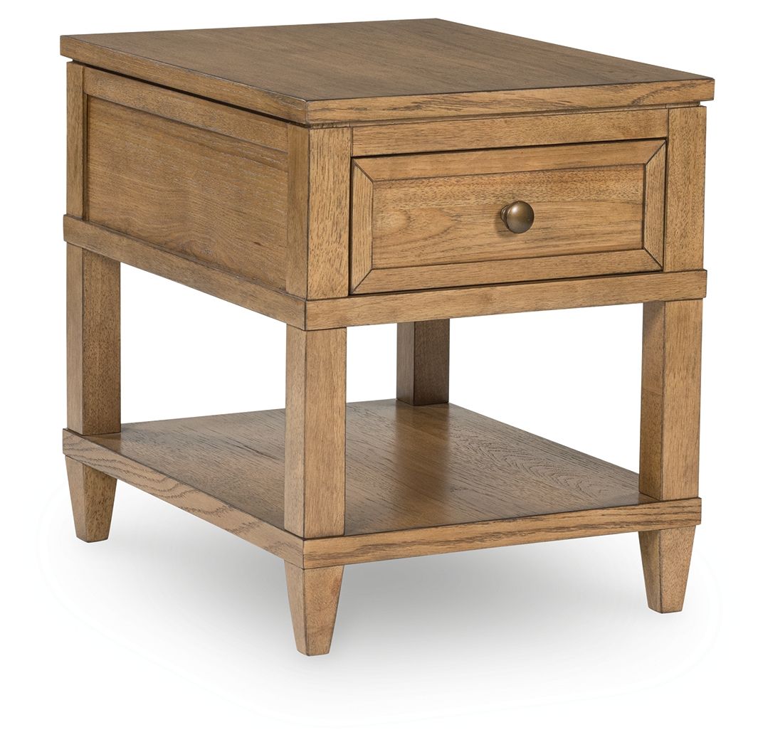 Sharlance - Light Brown - Rectangular End Table - Urban Living Furniture (Los Angeles, CA)