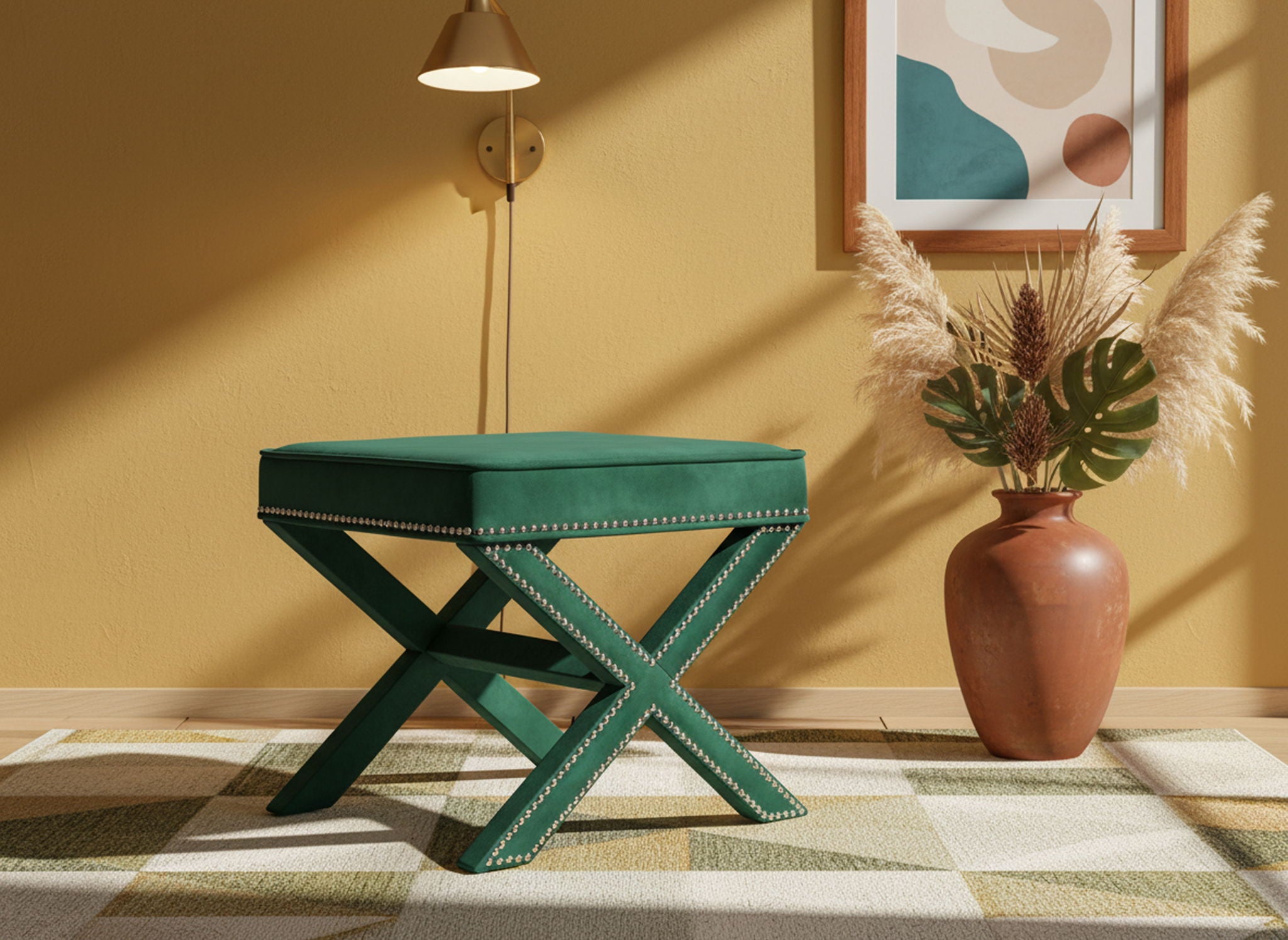 Nixon - Bench Ottoman - Urban Living Furniture (Los Angeles, CA)